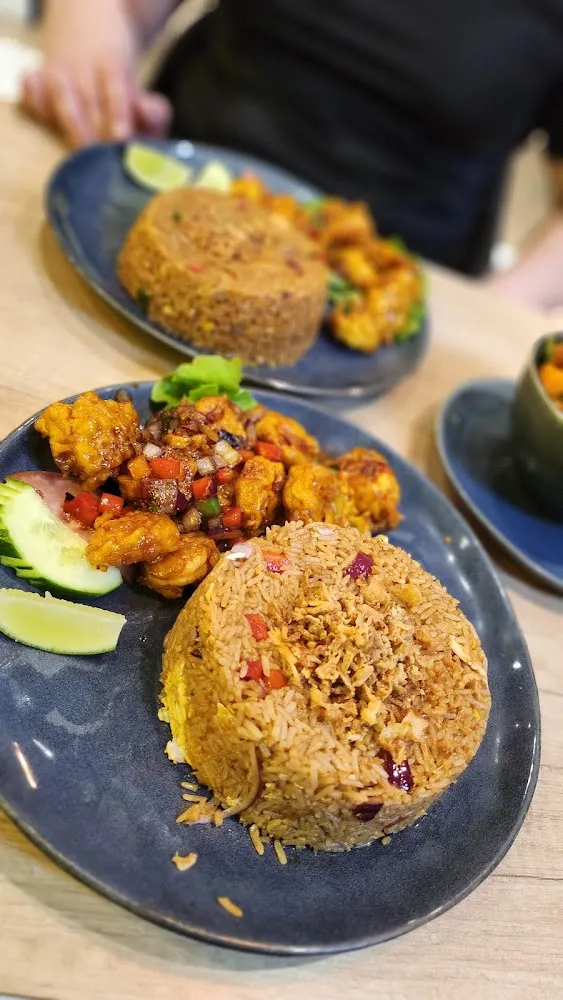 Riz Thaïlande Au Crevette